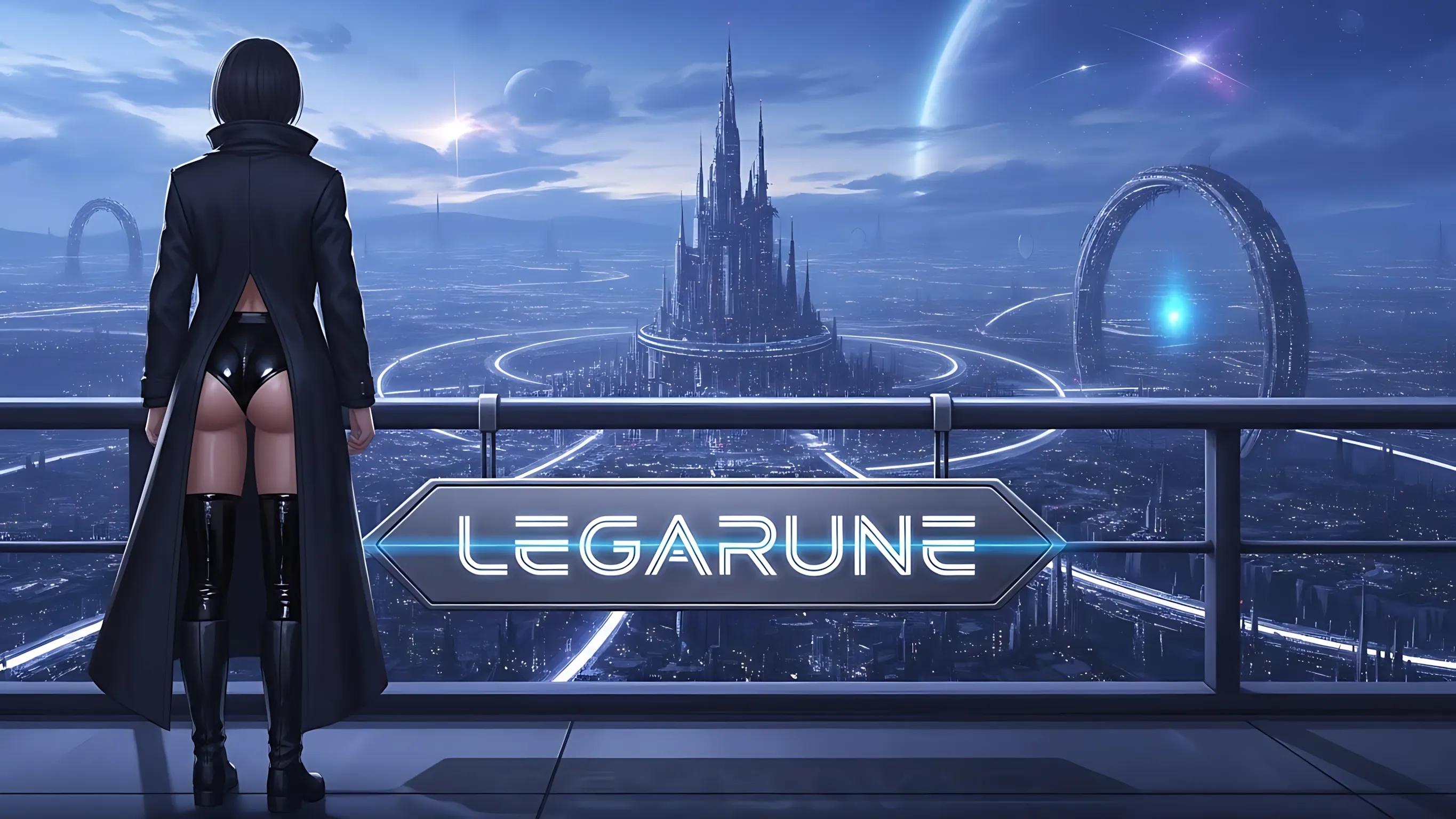 legarune art scenes images leggings cool fantasy neo future -58